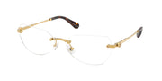 Swarovski SK1031 Dark Gold Eyeglasses
