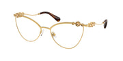 Swarovski SK1033 Dark Gold Eyeglasses