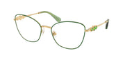 Swarovski SK1034 Gold/Green Eyeglasses