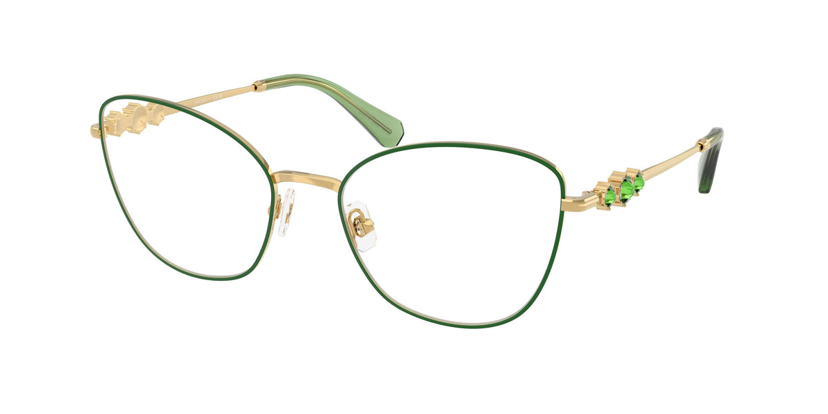 Swarovski SK1034 Gold/Green Eyeglasses