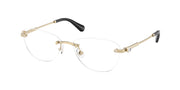 Swarovski SK1035D Pale Gold Eyeglasses