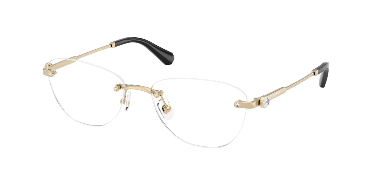 Swarovski SK1035D Pale Gold Eyeglasses