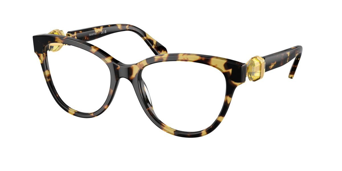 Swarovski SK2004F Light Havana Eyeglasses