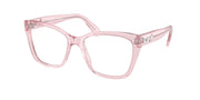 Swarovski SK2008 Transparent Pink Eyeglasses