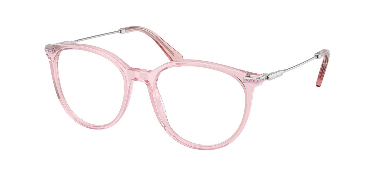 Swarovski SK2009 Transparent Pink Eyeglasses