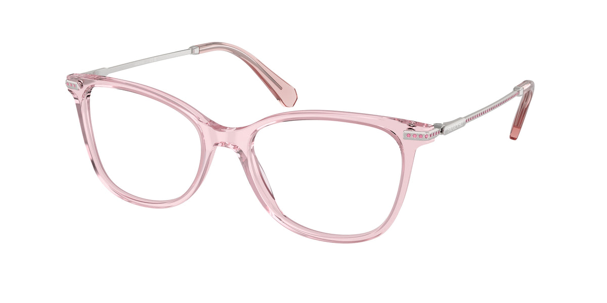 Swarovski SK2010F Transparent Rose Eyeglasses