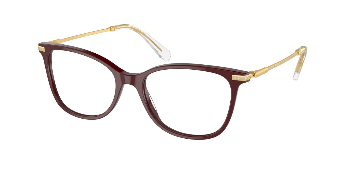 Swarovski SK2010 Burgundy Eyeglasses