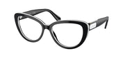 Swarovski SK2014 Black/White Eyeglasses