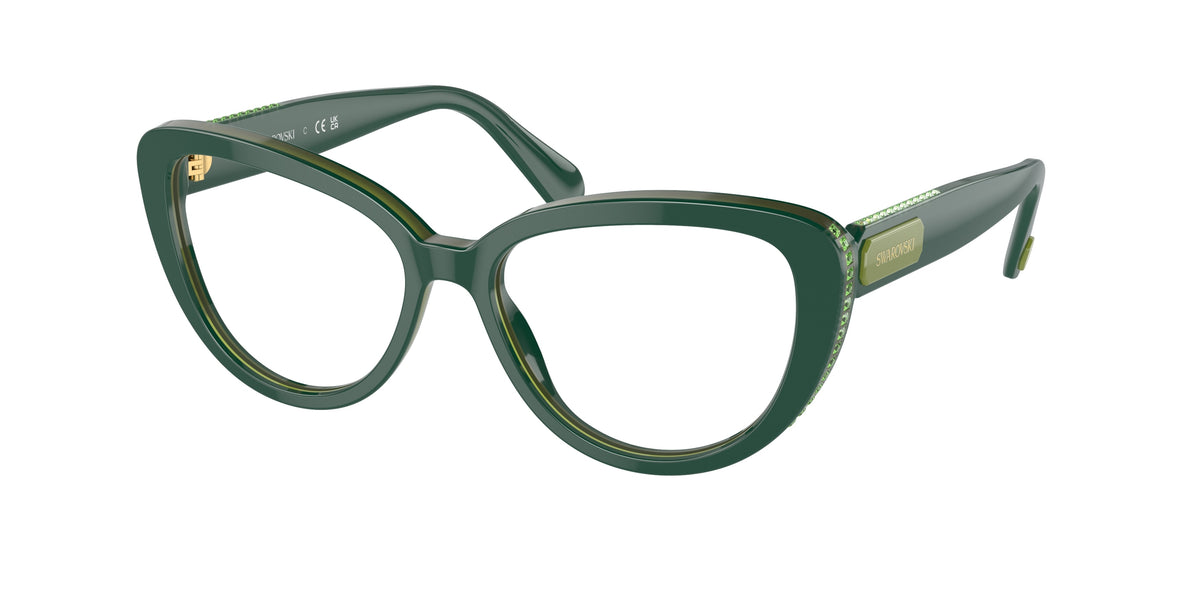Swarovski SK2014 Green Eyeglasses