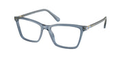 Swarovski SK2015 Milky Light Blue Eyeglasses
