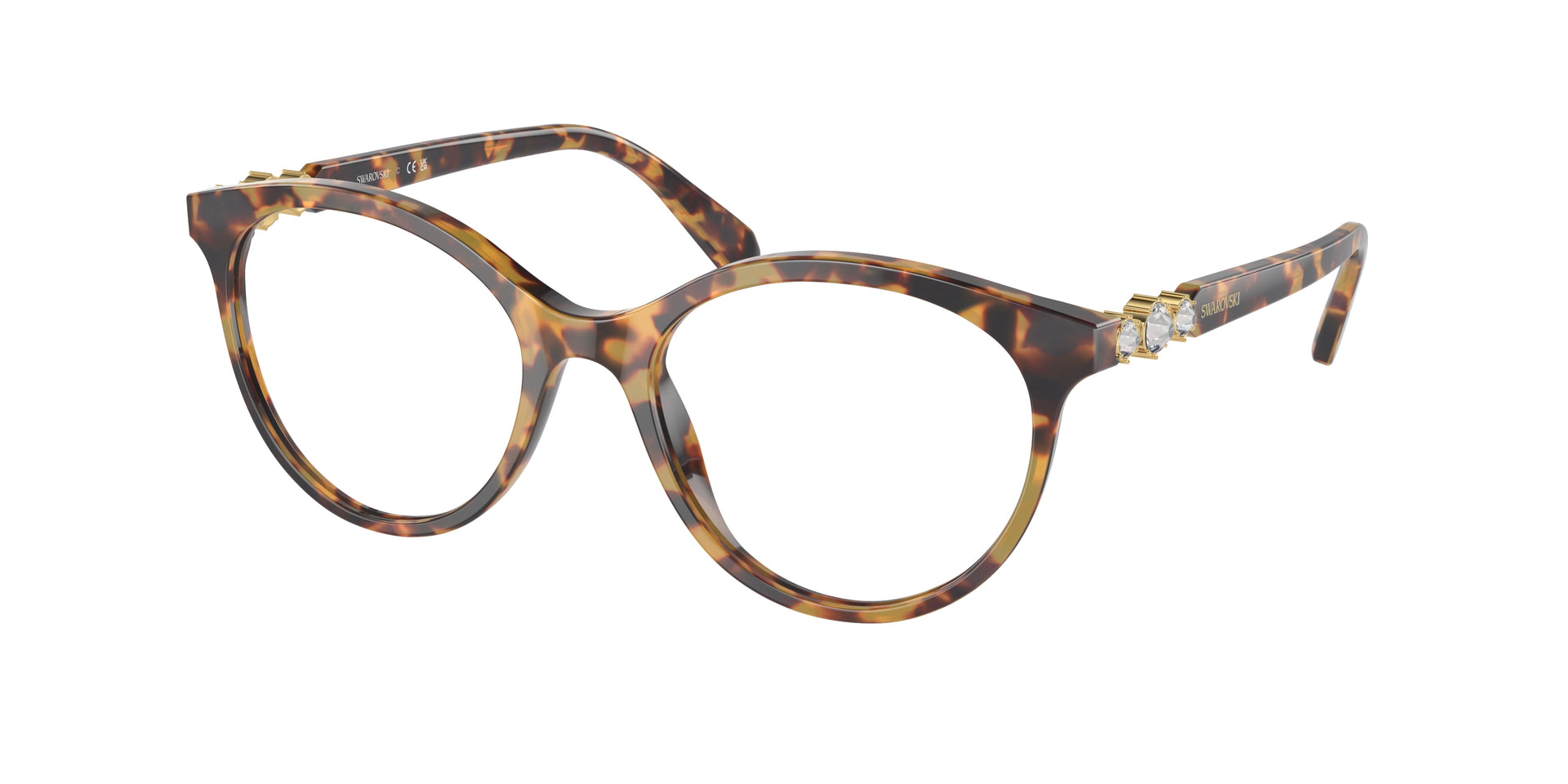 Swarovski SK2019 Havana Eyeglasses