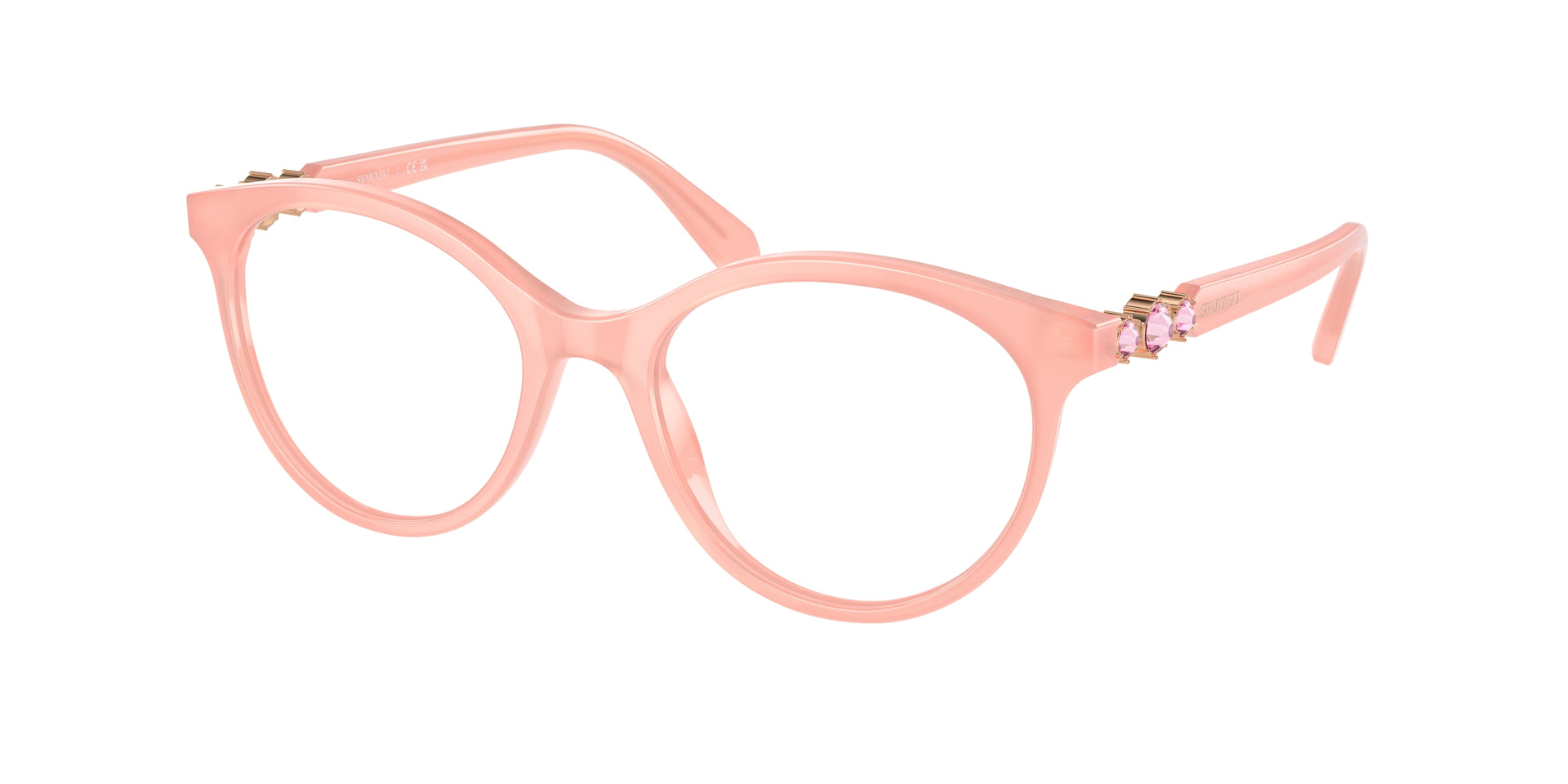 Swarovski SK2019 Opal Pink Eyeglasses
