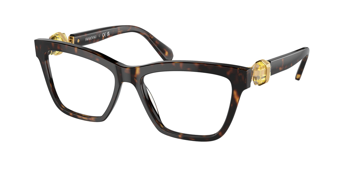 Swarovski SK2021 Dark Havana Eyeglasses