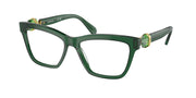 Swarovski SK2021 Transparent Green Eyeglasses