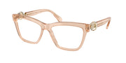 Swarovski SK2021 Transparent Beige Eyeglasses