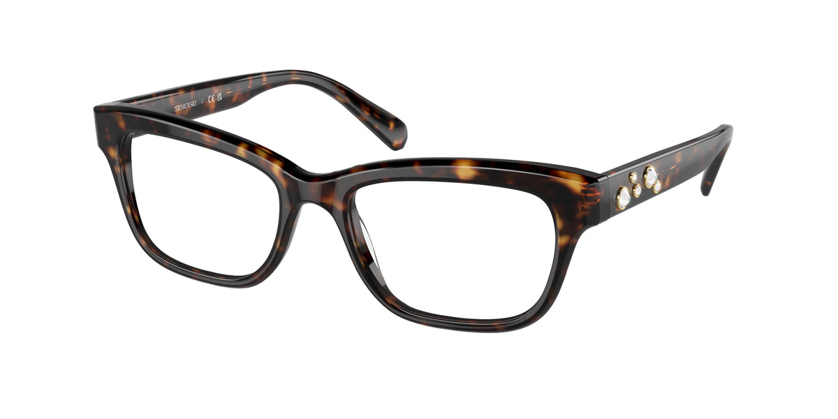 Swarovski SK2022 Dark Havana Eyeglasses