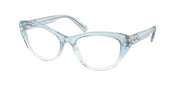 Swarovski SK2023 Light Blue Gradient Clear Eyeglasses