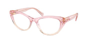 Swarovski SK2023 Pink Gradient Clear Eyeglasses