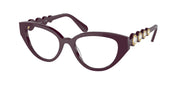 Swarovski SK2024 Burgundy Eyeglasses