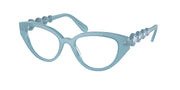 Swarovski SK2024 Opal Light Blue Eyeglasses
