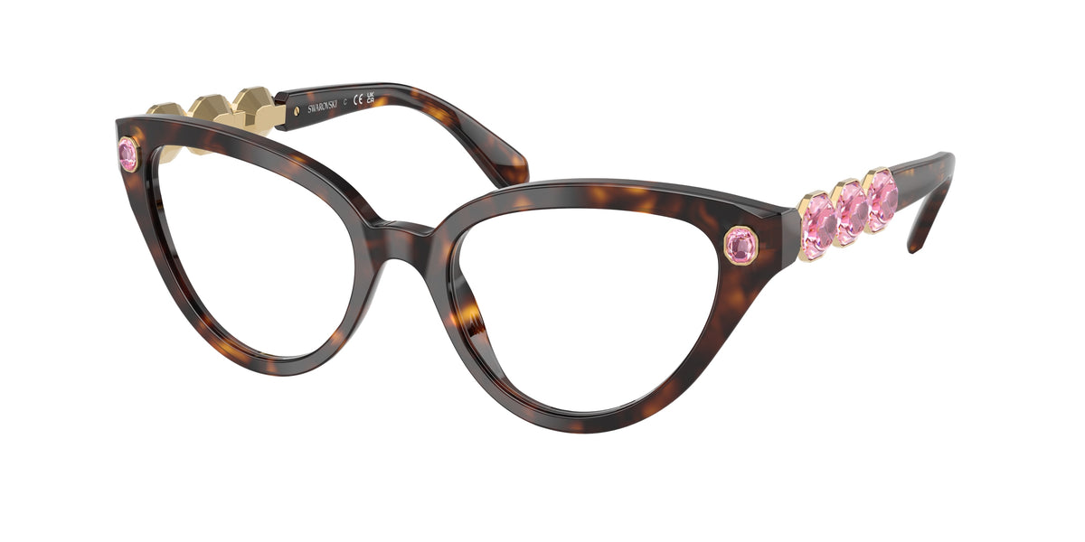 Swarovski SK2028 Havana Eyeglasses