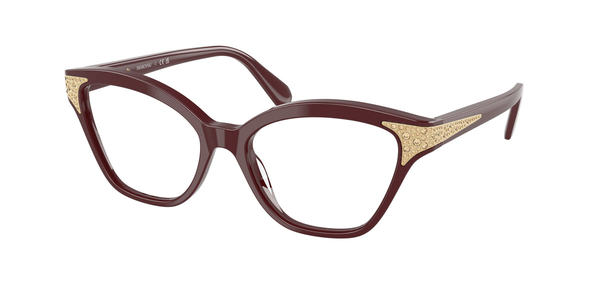 Swarovski SK2029 Burgundy Eyeglasses
