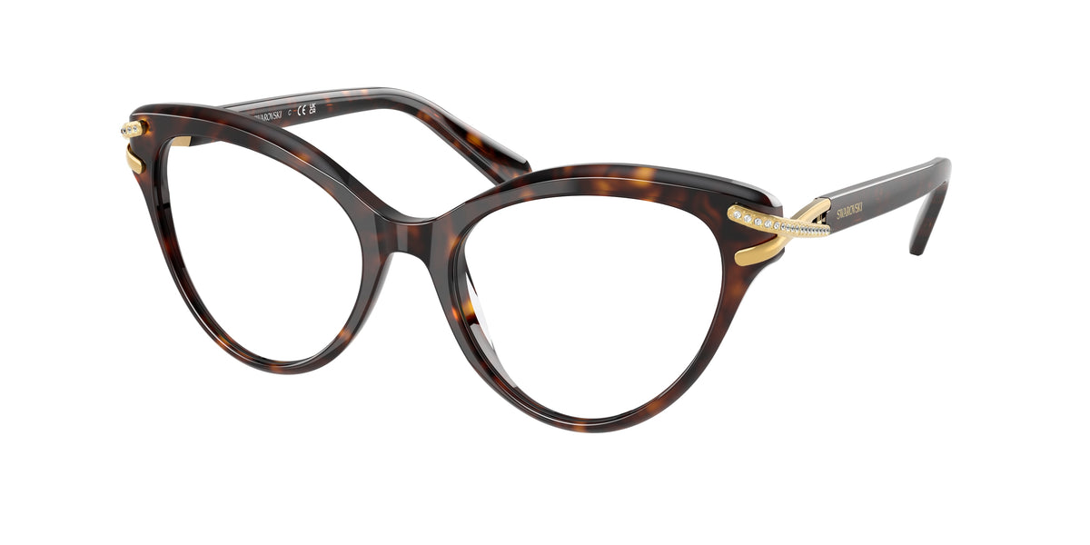 Swarovski SK2030 Havana Eyeglasses