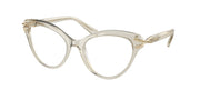 Swarovski SK2030 Transparent Beige Eyeglasses