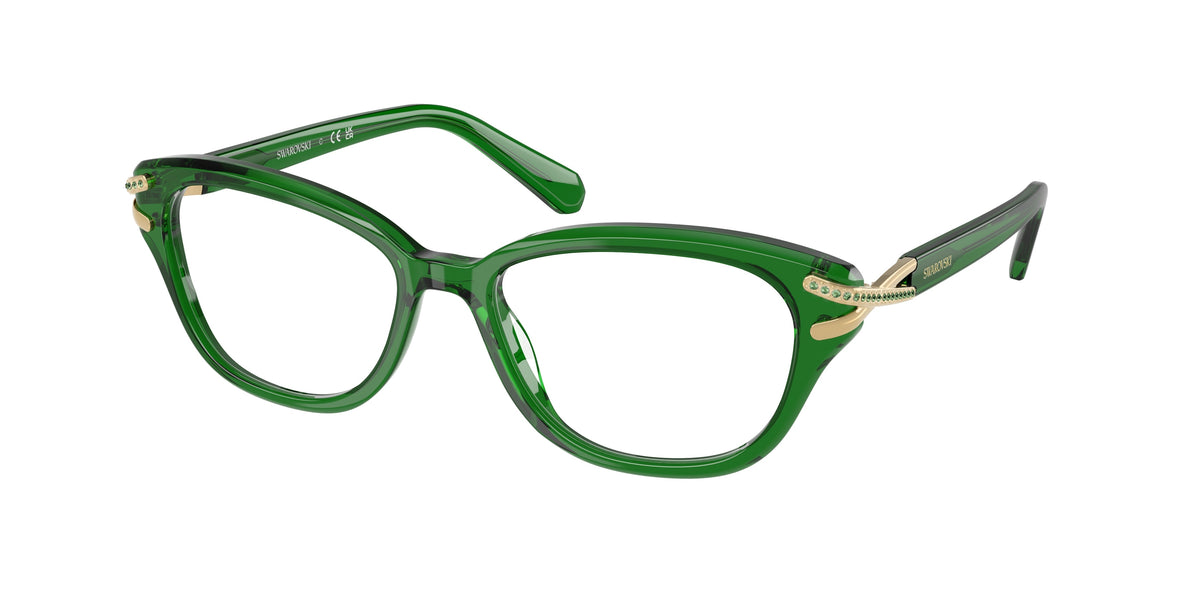 Swarovski SK2032 Transparent Green Eyeglasses