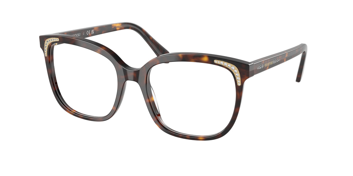 Swarovski SK2033 Havana Eyeglasses