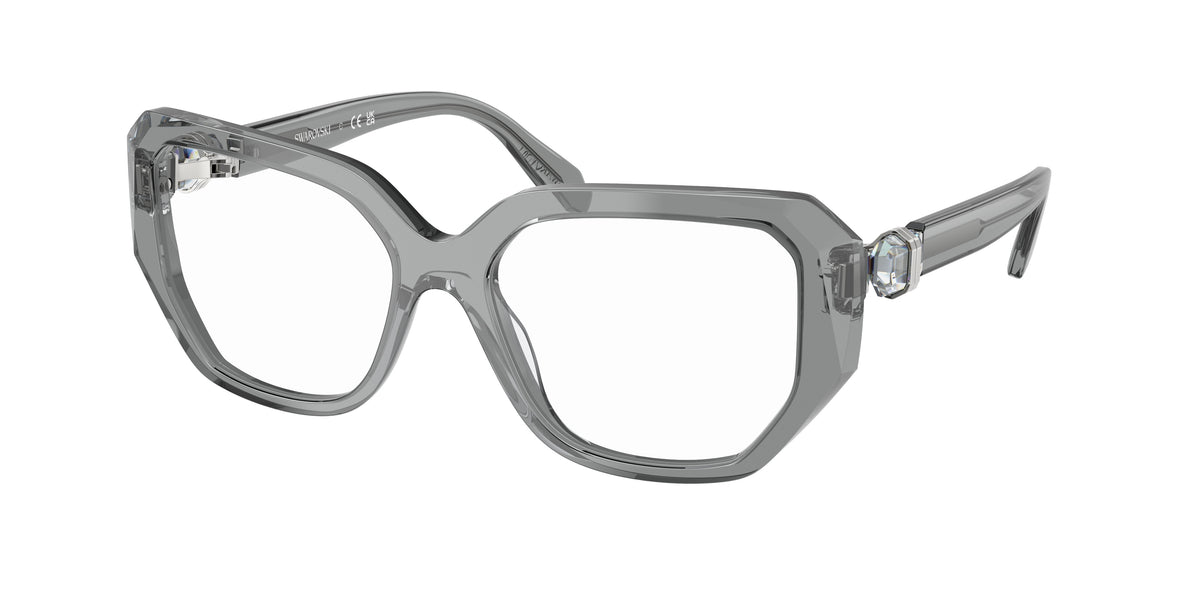 Swarovski SK2035 Transparent Grey Eyeglasses