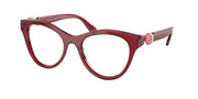 Swarovski SK2036F Transparent Burgundy Eyeglasses