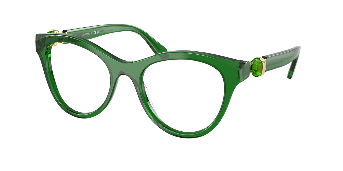Swarovski SK2036 Transparent Green Eyeglasses