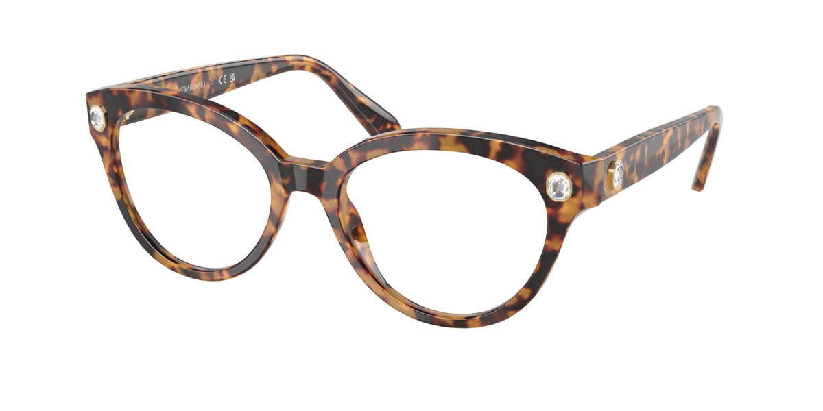 Swarovski SK2037 Light Havana Eyeglasses