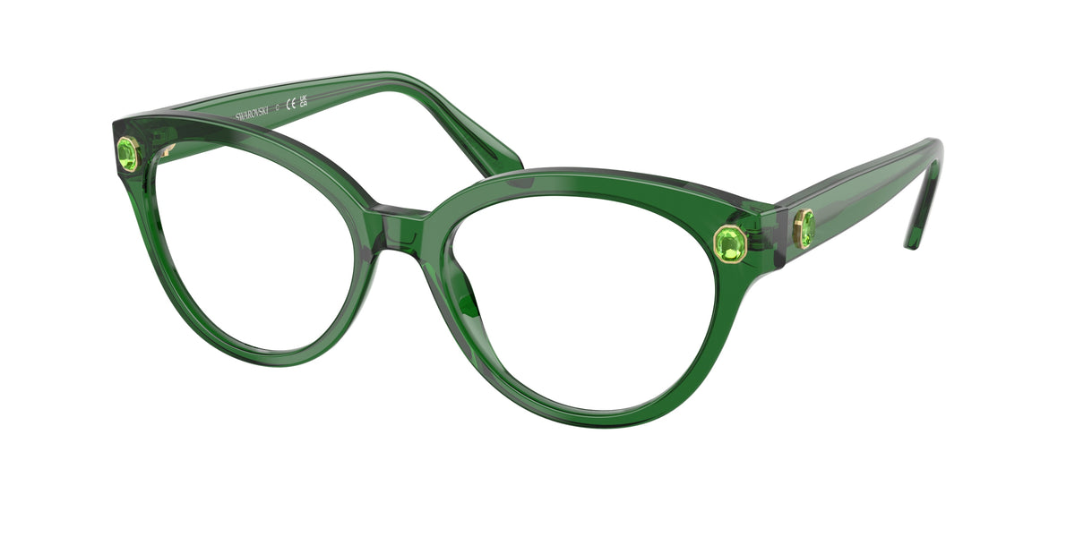 Swarovski SK2037 Transparent Green Eyeglasses