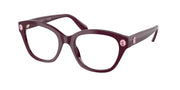 Swarovski SK2038F Burgundy Eyeglasses