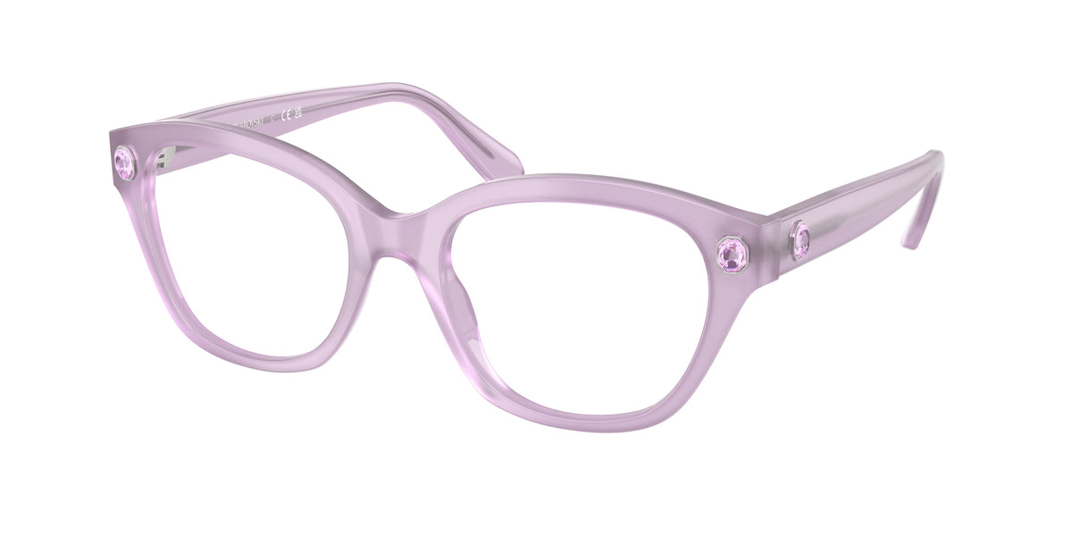 Swarovski SK2038 Milky Lilac Eyeglasses