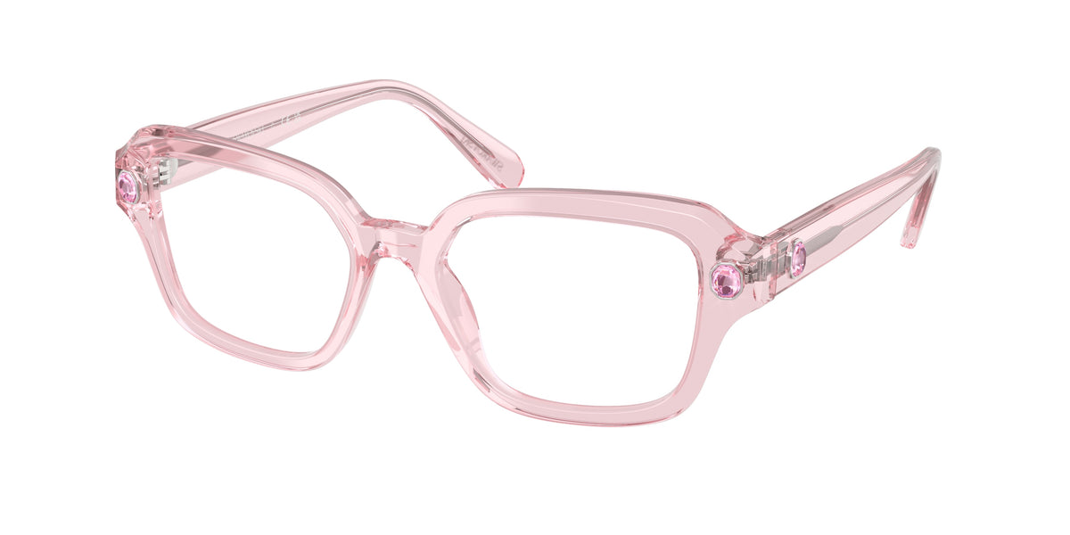 Swarovski SK2039 Transparent Pink Eyeglasses