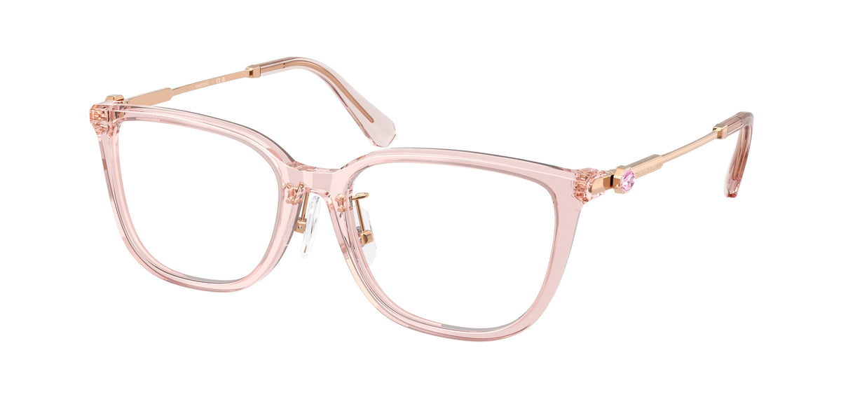 Swarovski SK2041D Transparent Pink Eyeglasses