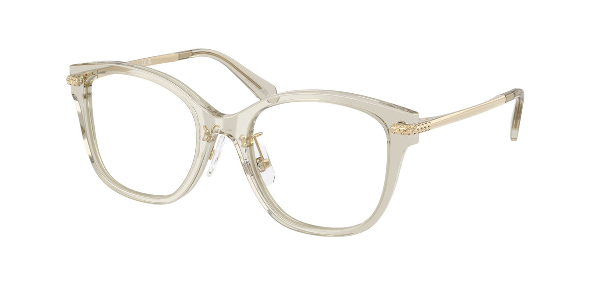 Swarovski SK2044F Transparent Beige Eyeglasses
