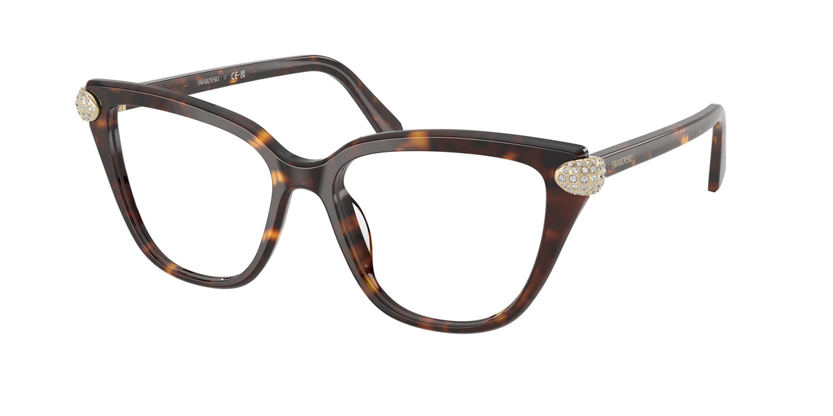 Swarovski SK2045F Havana Eyeglasses