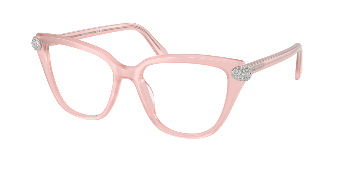 Swarovski SK2045 Milky Pink Eyeglasses