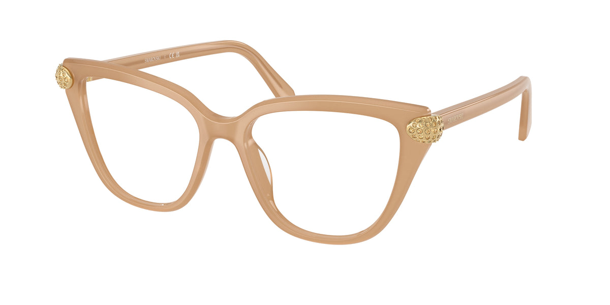Swarovski SK2045 Milky Beige Eyeglasses