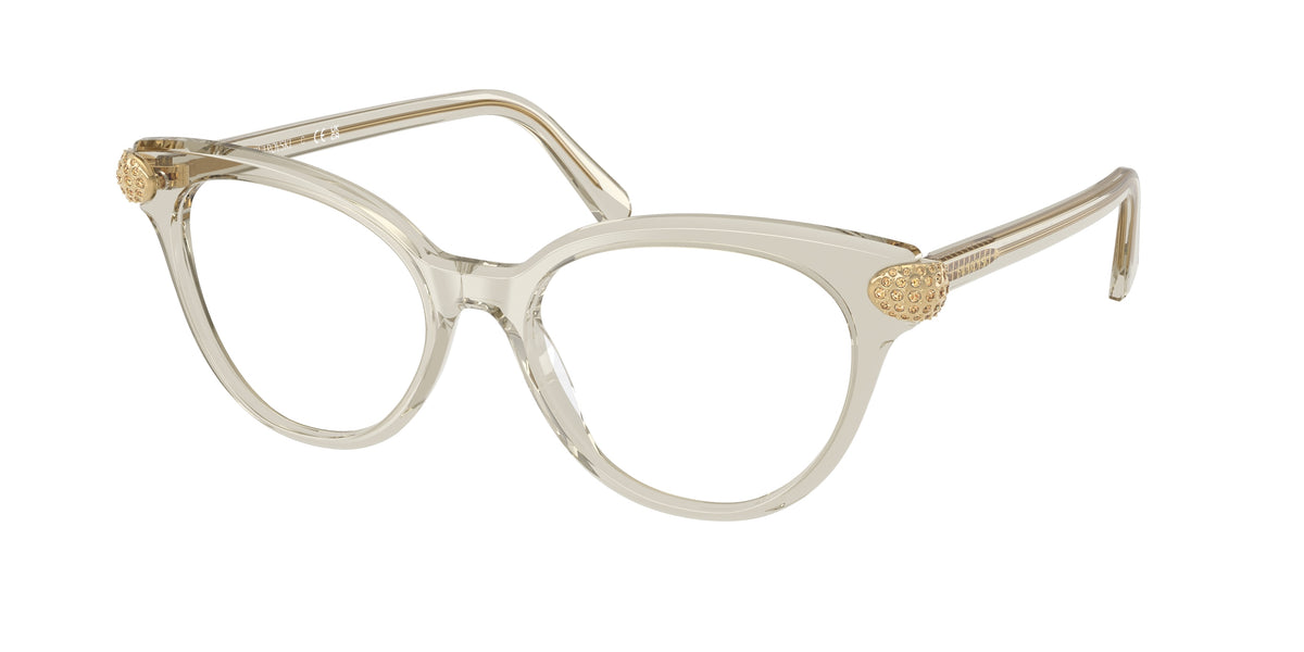 Swarovski SK2046F Transparent Beige Eyeglasses