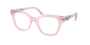 Swarovski SK2048 Transparent Pink Eyeglasses