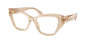 Swarovski SK2050U Milky Beige Eyeglasses