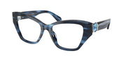 Swarovski SK2050U Striped Blue Eyeglasses