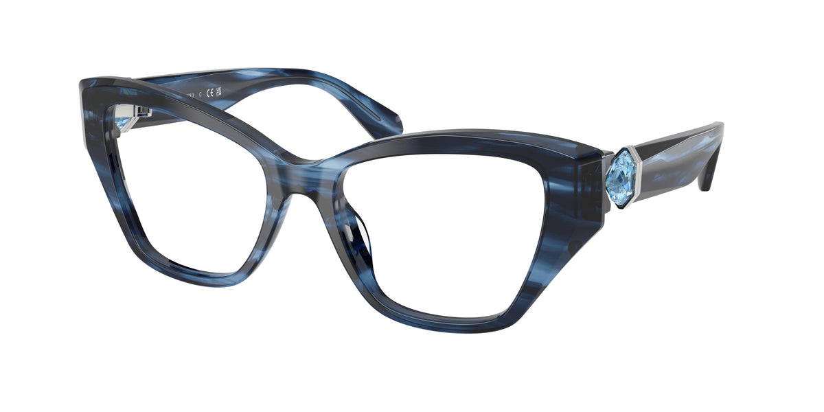 Swarovski SK2050U Striped Blue Eyeglasses
