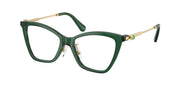 Swarovski SK2051F Transparent Green Eyeglasses