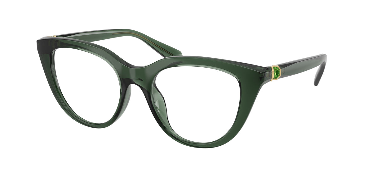 Swarovski SK2052 Transparent Green Eyeglasses